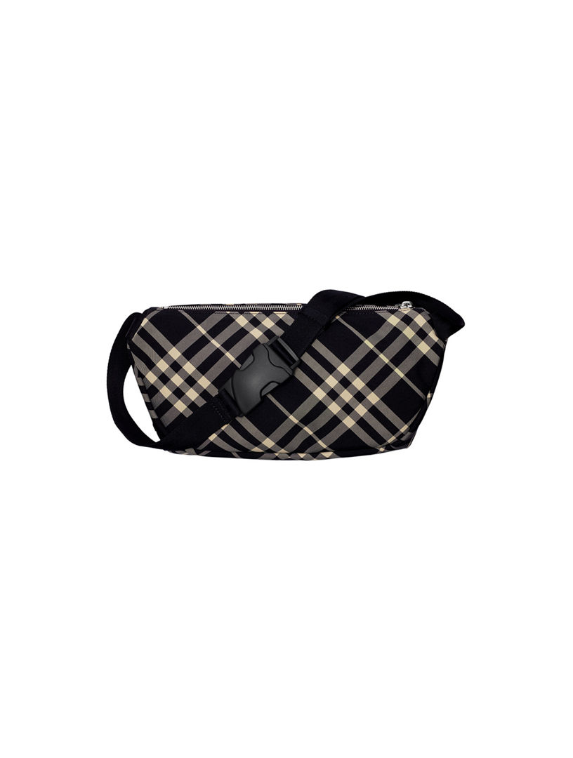Burberry check belt bag clearance