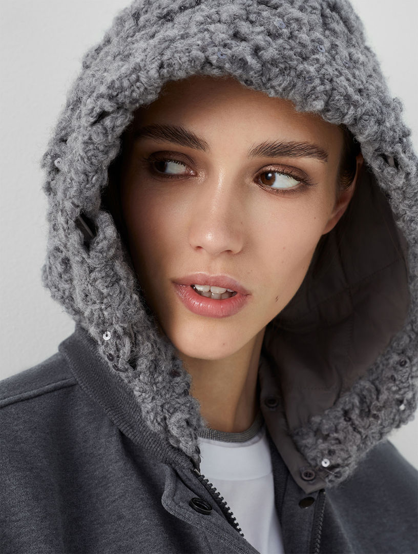 BRUNELLO CUCINELLI French Terry Sweatshirt With Embroidery | Holt