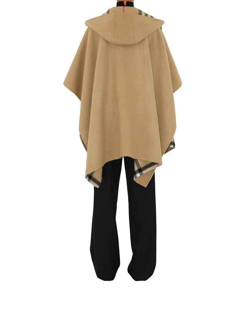 Ekd Cashmere Hooded Cape