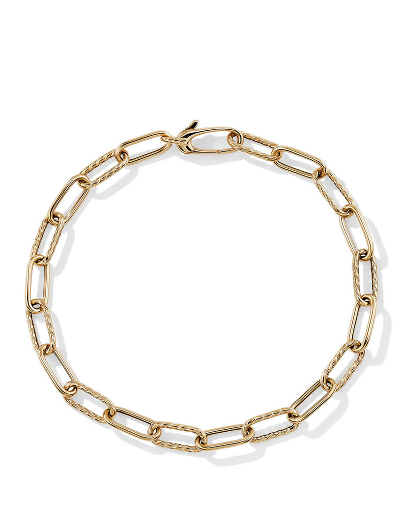 Dy Madison® Chain Bracelet 18k Yellow Gold