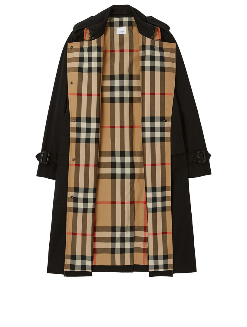 Burberry coat cheap check