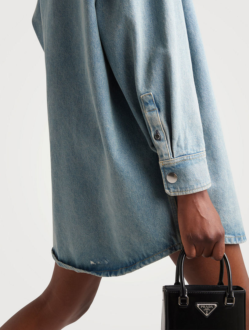Oversized Organic Denim Shirt