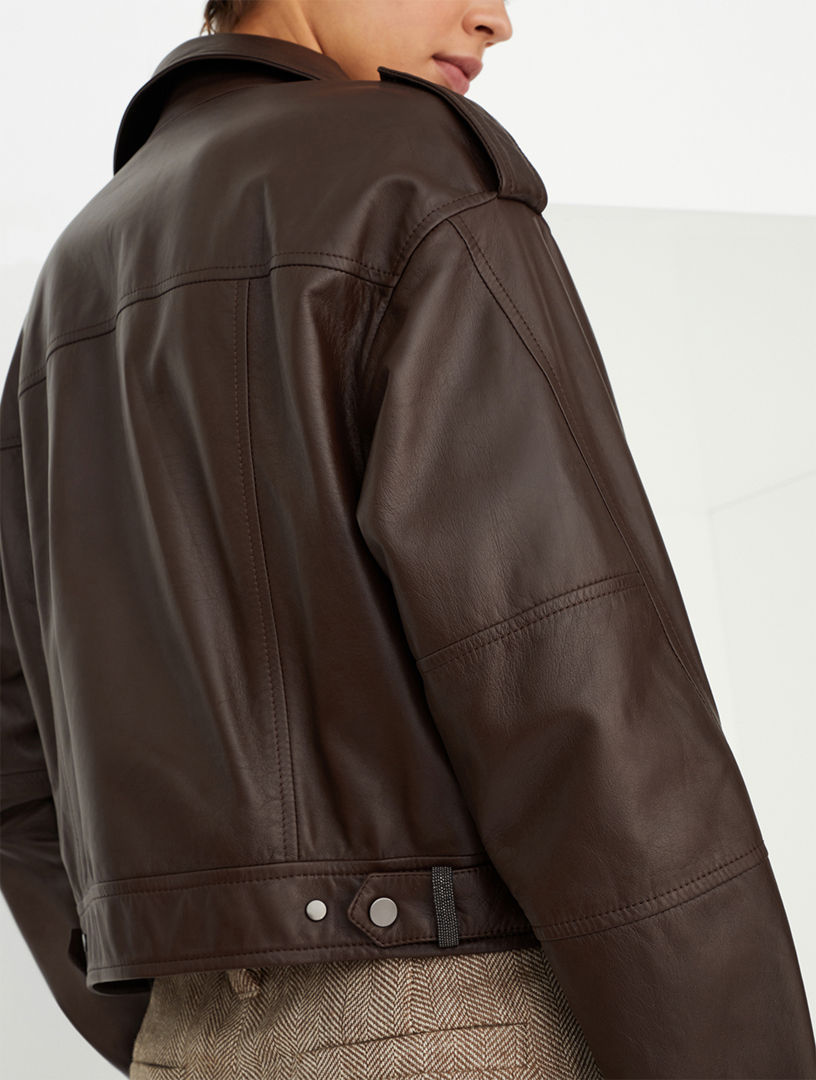 Leather Biker Jacket