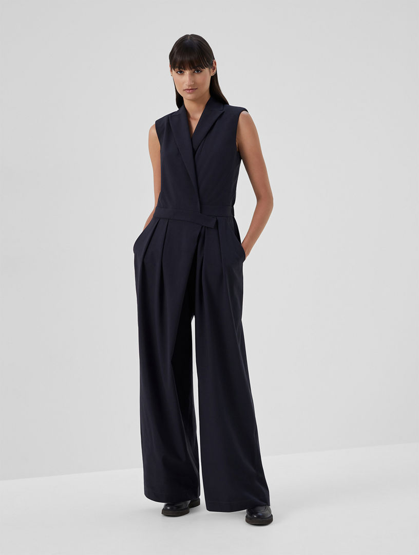 Flared Jumpsuit - Black – Ulla-La Boutique