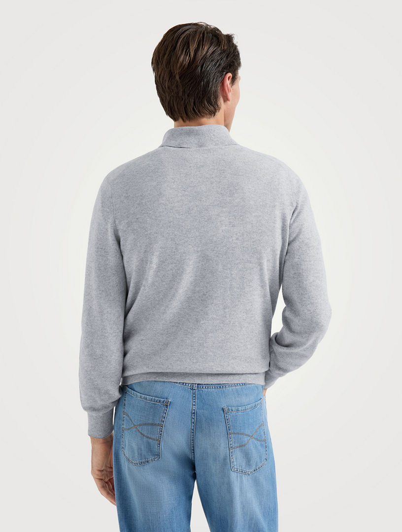 BRUNELLO CUCINELLI Cashmere Knit Polo Shirt | Holt Renfrew