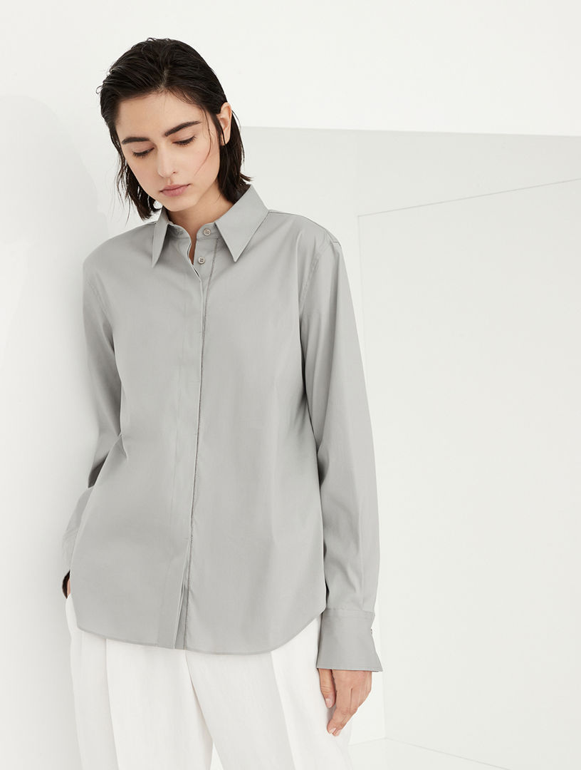 Stretch Poplin Shirt