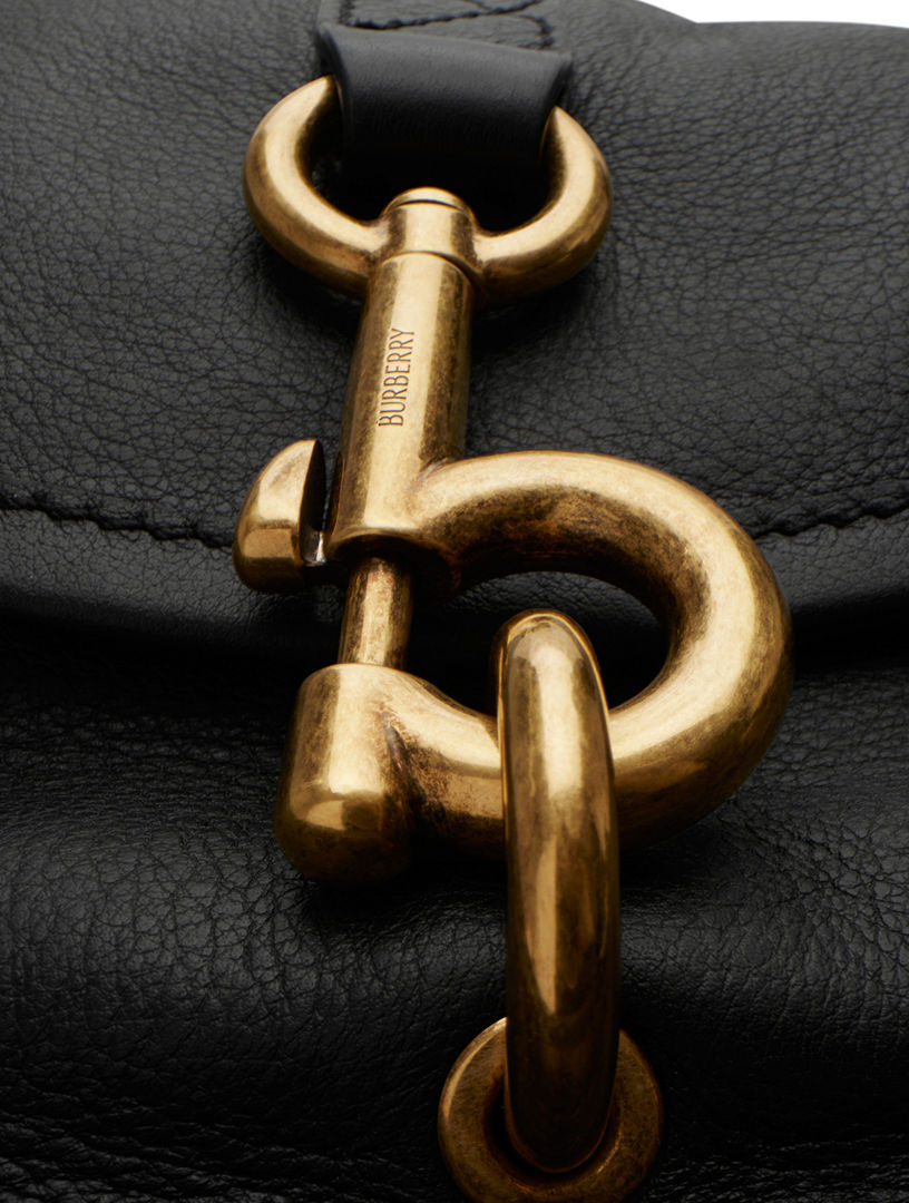 BURBERRY Small B Clip Messenger Bag | Holt Renfrew