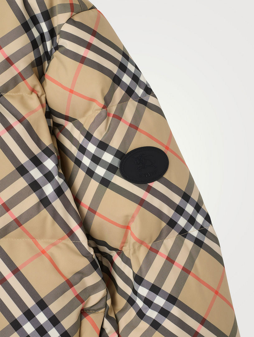 BURBERRY Check Ambleside Puffer Jacket | Holt Renfrew