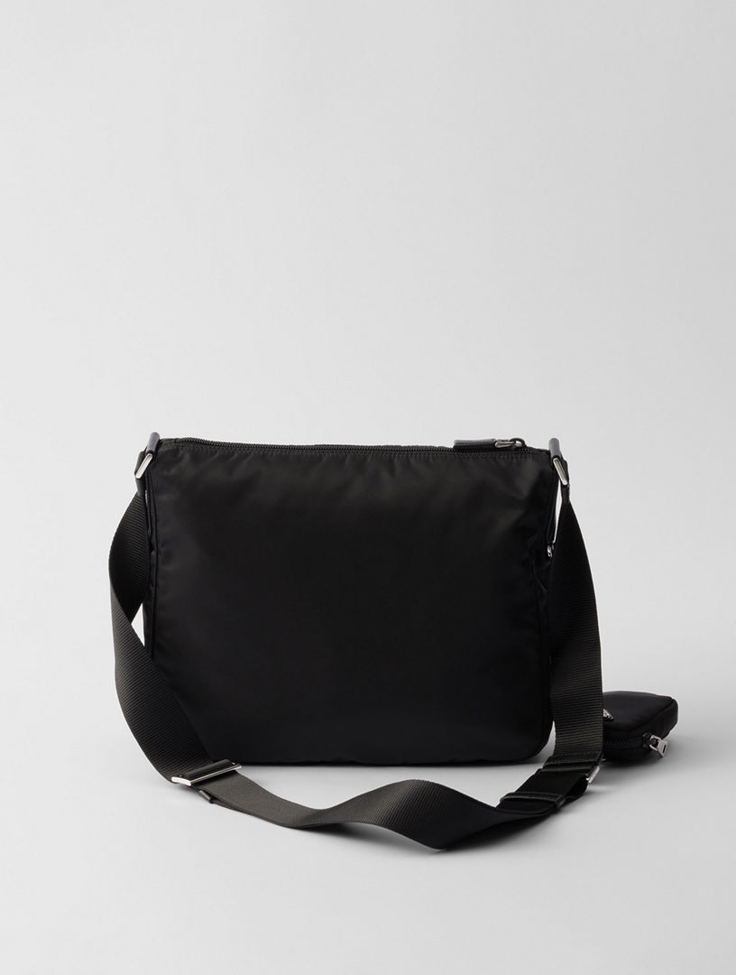 PRADA バック　rn Forest Green Re-Nylon and Saffiano leather backpack | PRADA - Canada
