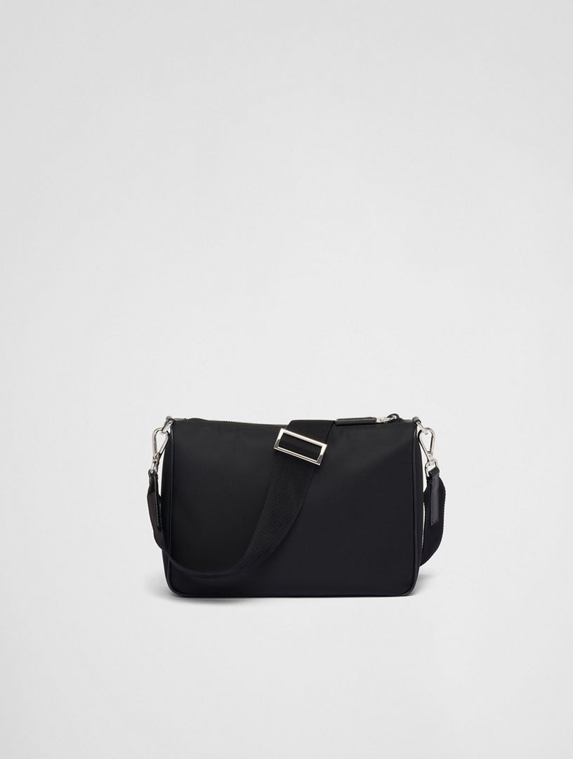 PRADA Re-nylon And Saffiano Leather Shoulder Bag | Holt Renfrew
