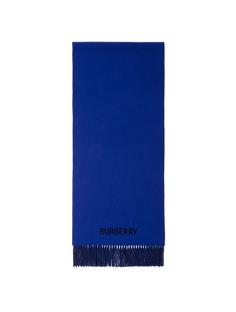 Burberry Cashmere Reversible EKD Scarf