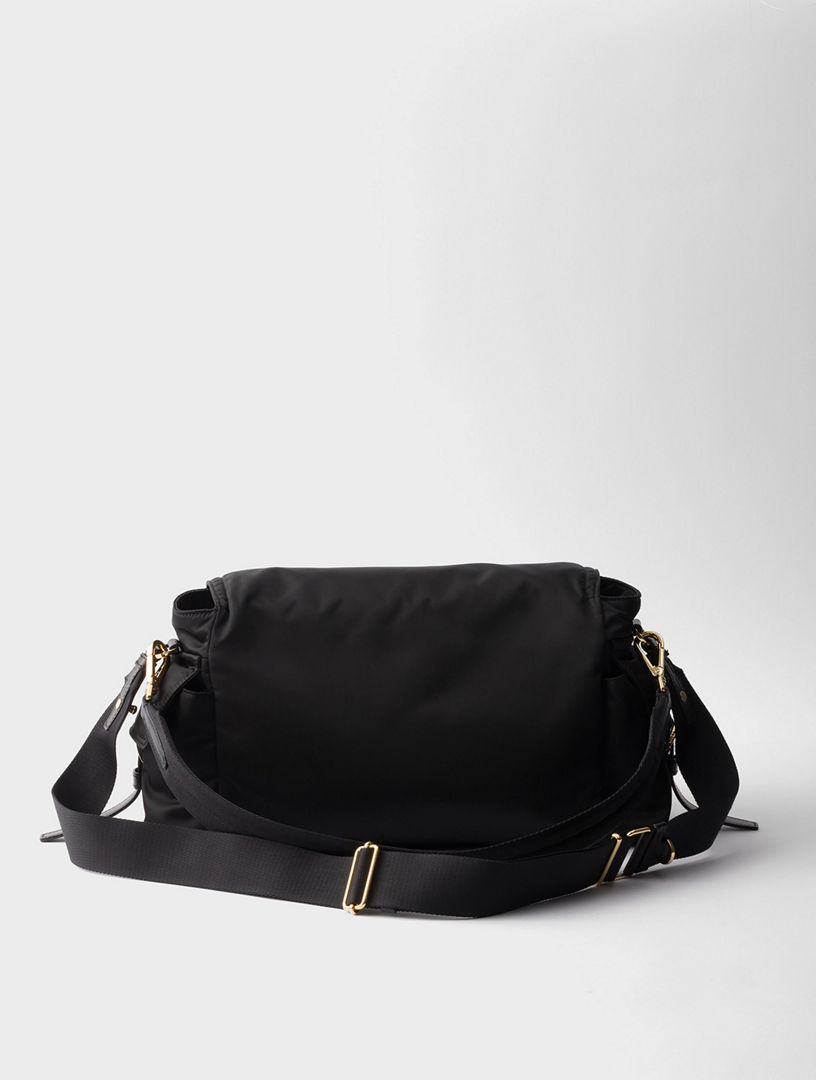 ショルダーバッグ・ポシェット Prada logo-detailed Re-Nylon large shoulder bag PRADA Prada Explore Large Re-nylon Shoulder Bag | Holt Renfrew