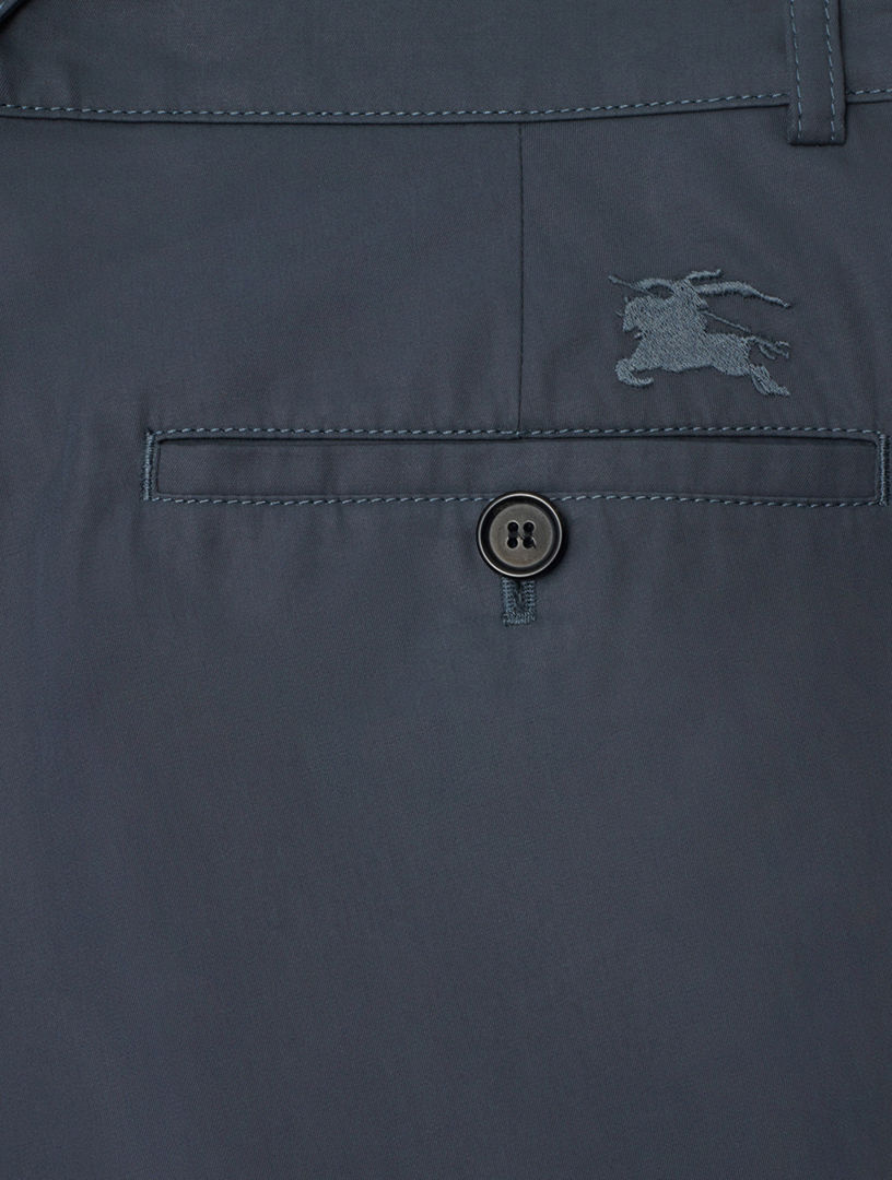 BURBERRY｜CHINO PANTS (checkered cotton twill pants (807 Burberry - Cotton-Twill Chinos - Men - Neutral Burberry