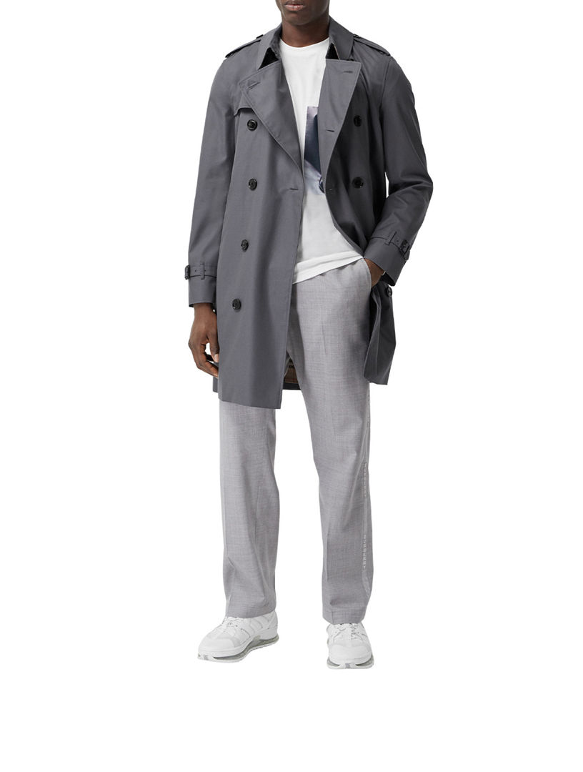 burberry gray trench coat