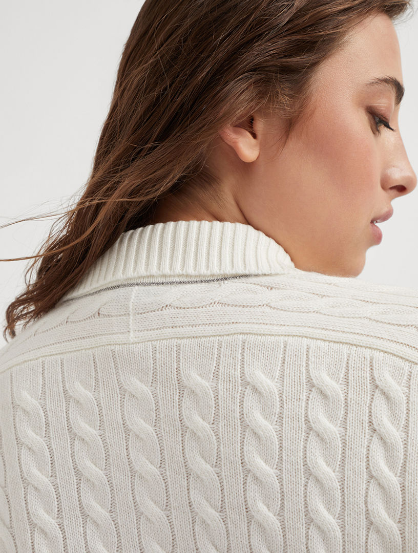 Polo-style Sweater