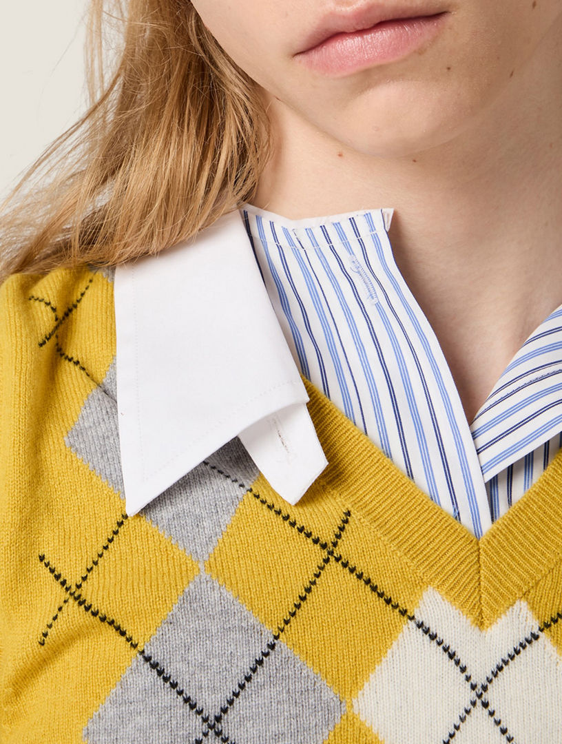 MIU MIU Cashmere Vest | Holt Renfrew