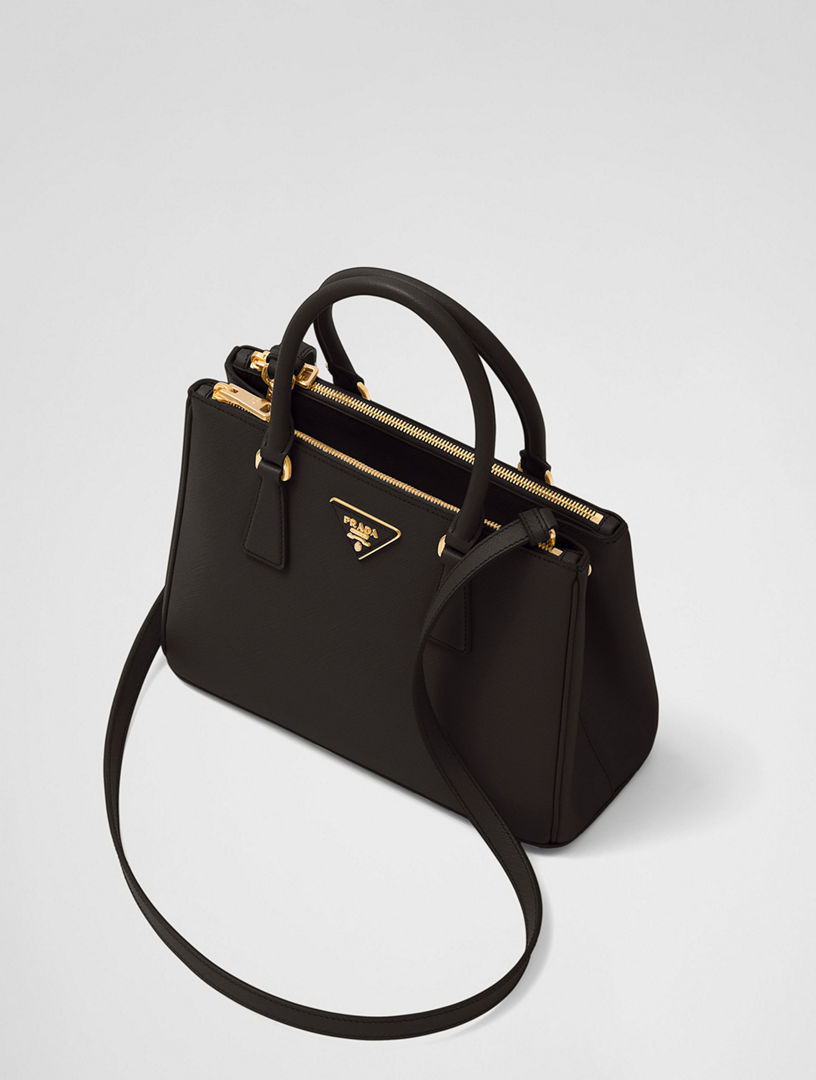 [PRADA]★Galleria Saffiano Tote Shoulder Bag★Medium Black Medium Prada Galleria Saffiano leather bag | PRADA