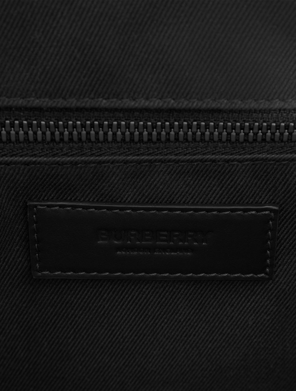 Burberry Denny Check Slim Vertical Tote Bag - Dark Birch Brown