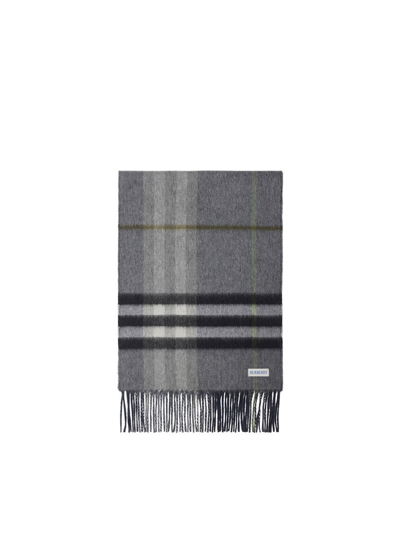 Grey burberry scarf deals