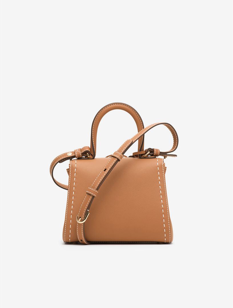 [DELVAUX] デルヴォー / Brillant Mini Surpique Rodeo Calf DELVAUX Brillant Mini S Rodéo Calf Surpiqué | Holt Renfrew