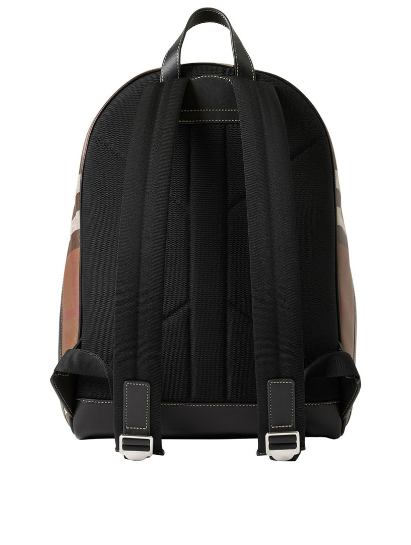 BURBERRY Check Backpack Holt Renfrew