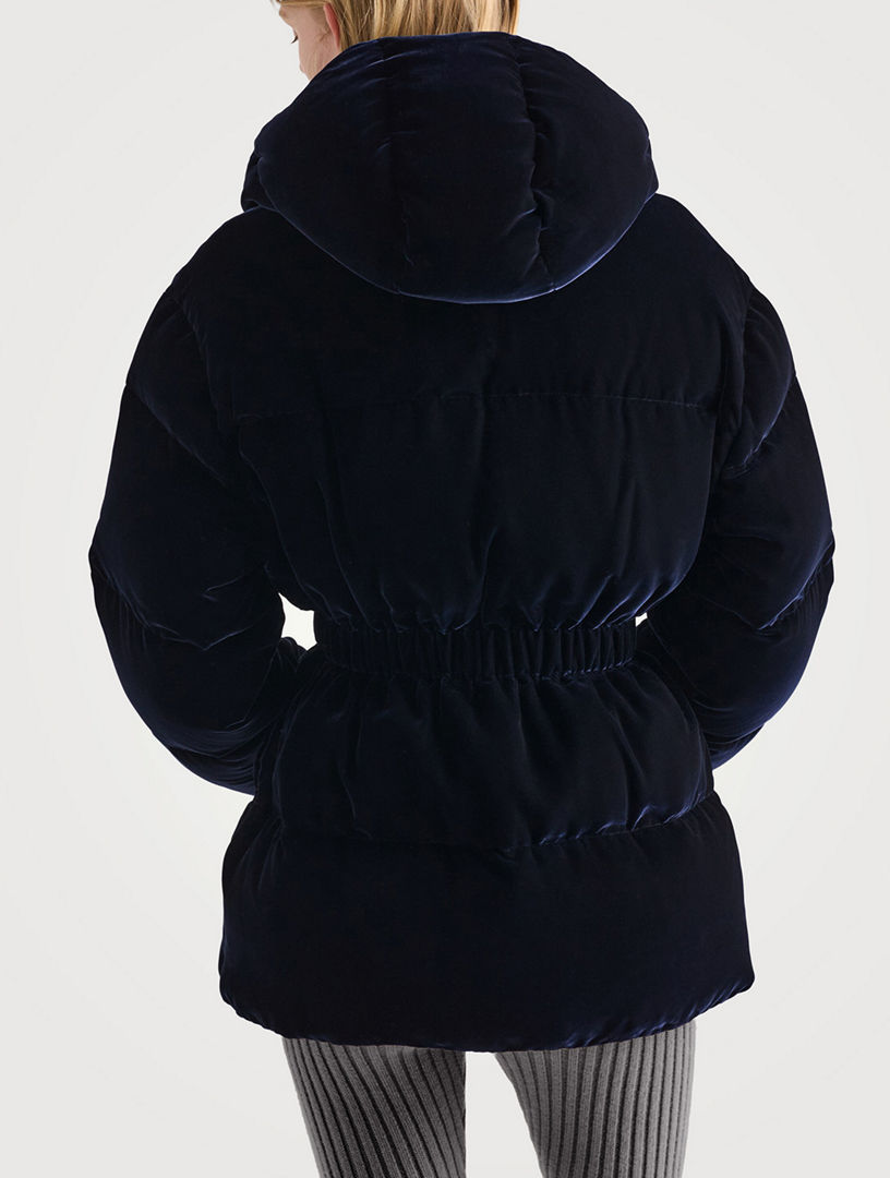 Ameri　VELVET DOWN JACKET PRADA Velvet Down Jacket | Holt Renfrew