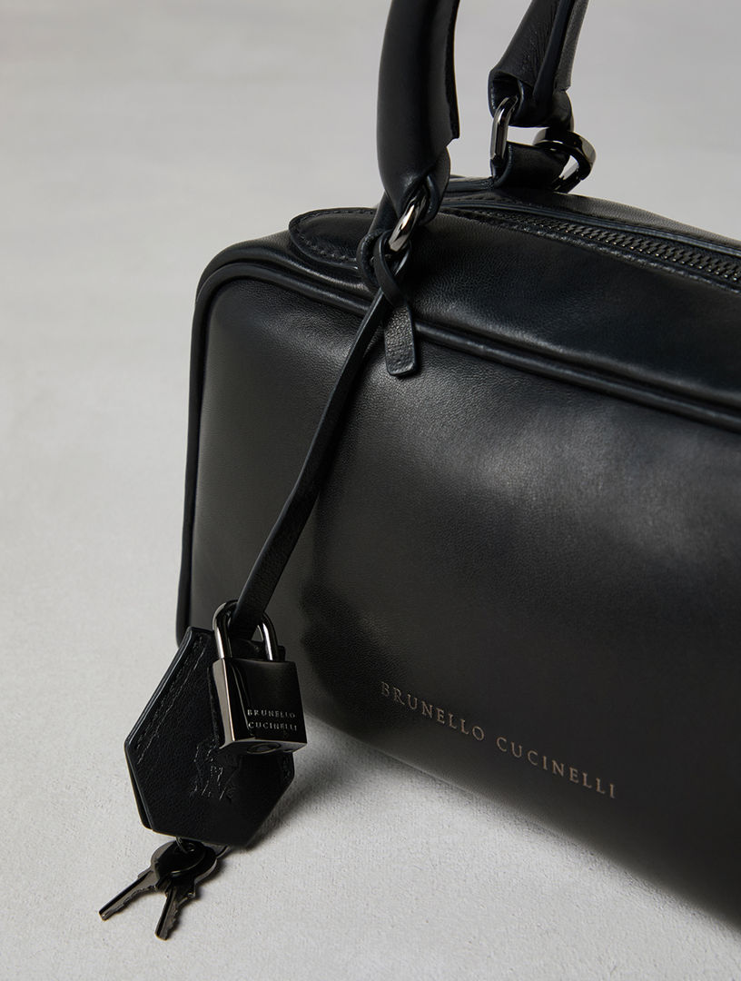 Nappa Boston Bag