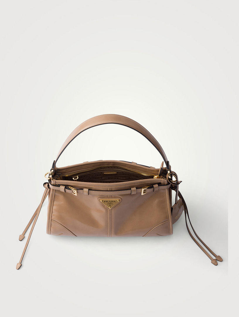 PRADA Prada Bonnie Small Leather Handbag | Holt Renfrew