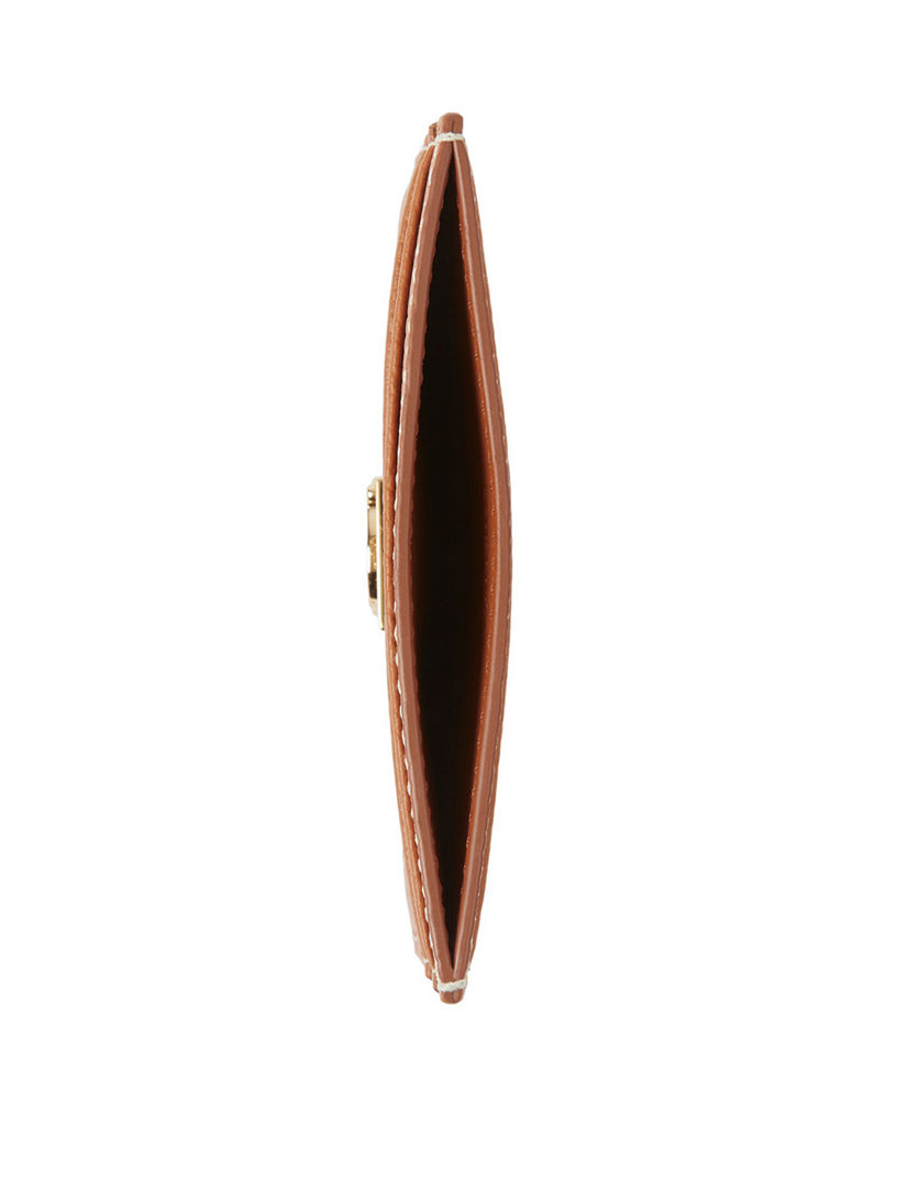 Grainy Leather Tb Card Case