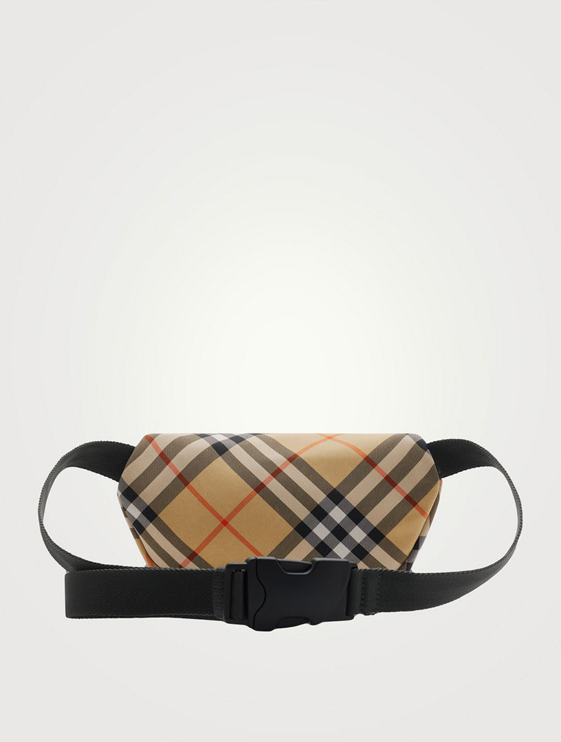 BURBERRY Small Check Belt Bag | Holt Renfrew