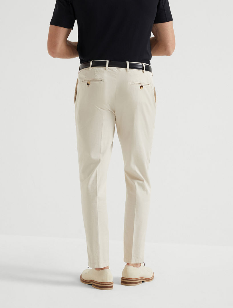 BRUNELLO CUCINELLI Gabardine Trousers | Holt Renfrew