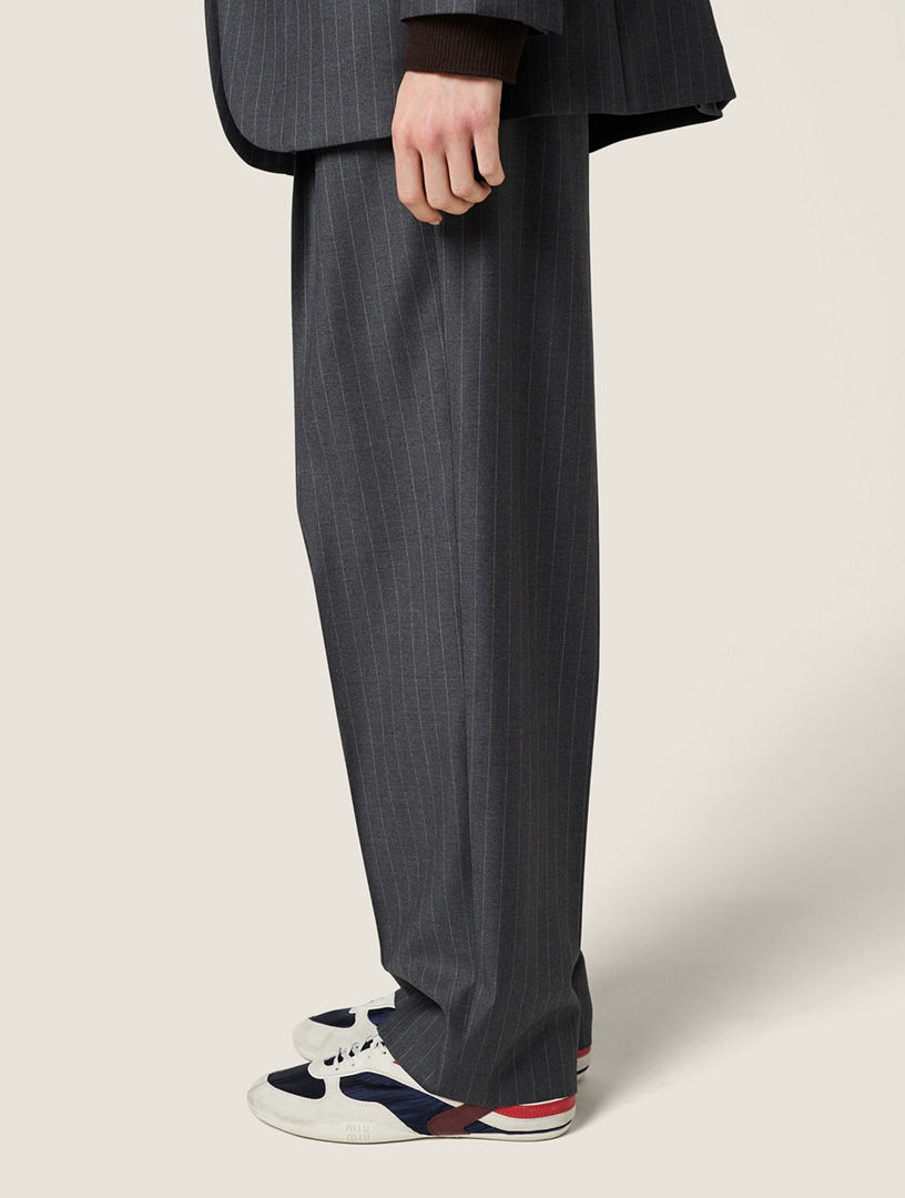 新品　MEER. メーア　STRIPED VOLUME PANTS Mira Pants – Sea, New York