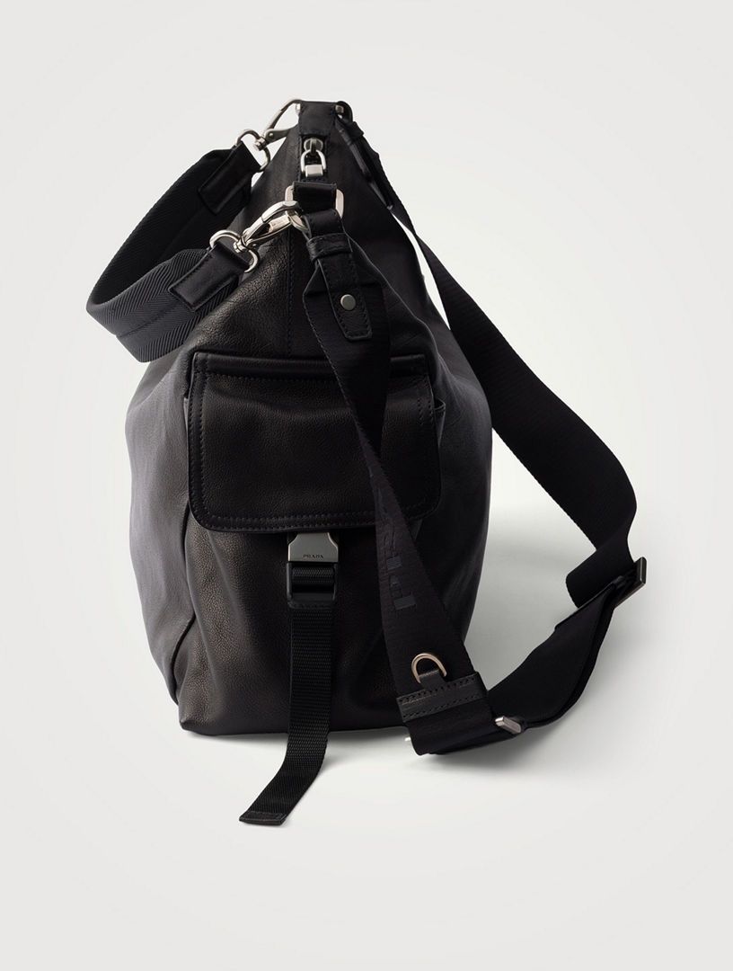 PRADA Prada Explore Leather Shoulder Bag | Holt Renfrew