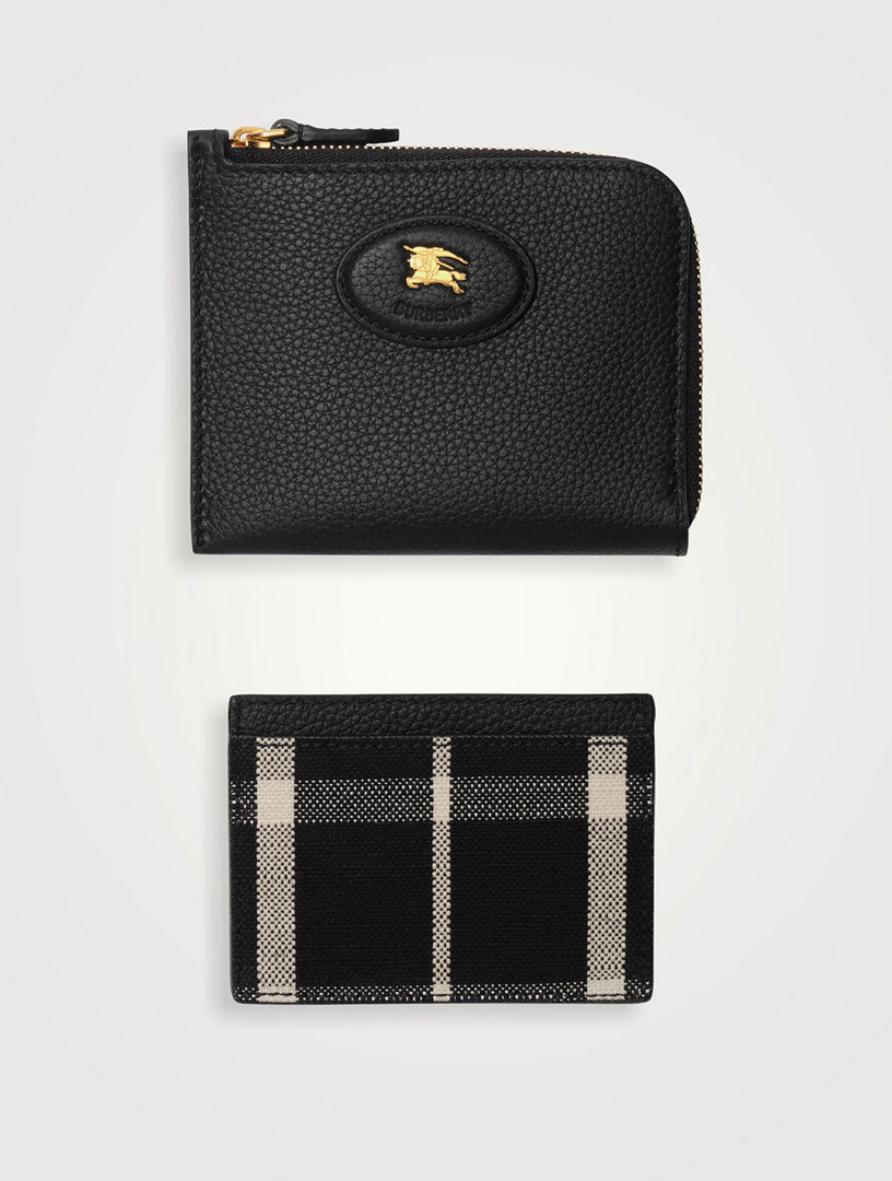 バーバリー ノートカバー ブラック ウォルコットA6 【新品】BURBERRY