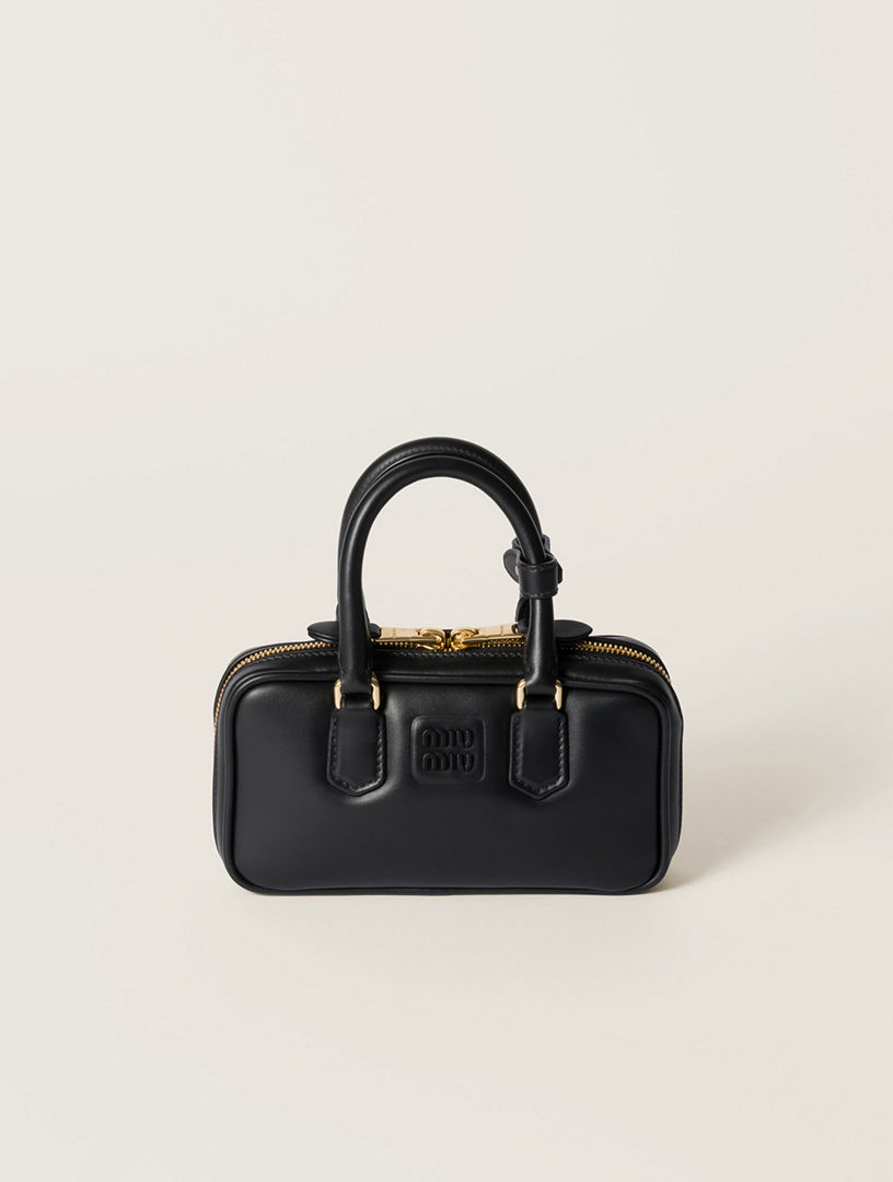 MIU MIU Arcadie Leather Mini-bag | Holt Renfrew