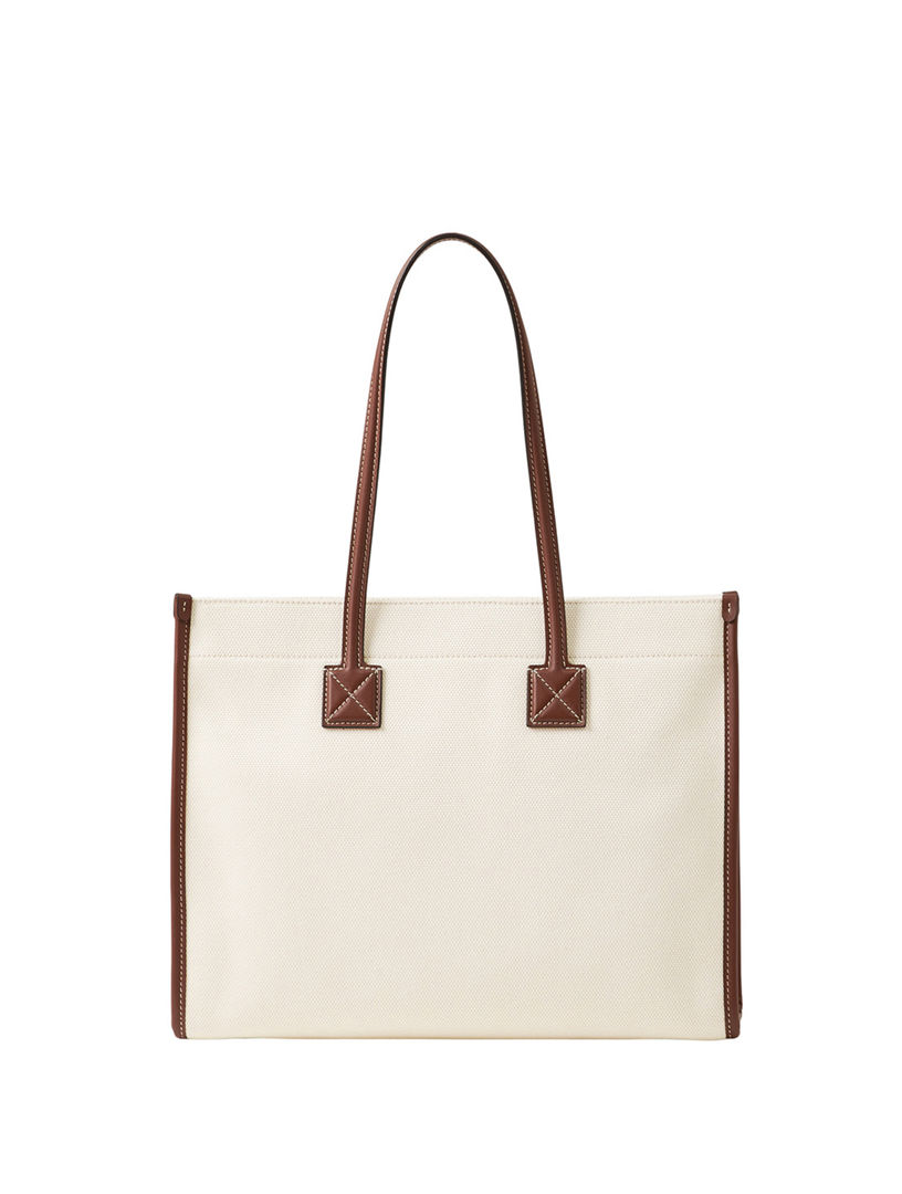 【BURBERRY】MEDIUM FREYA TOTE BAG Medium Freya Tote in Archive beige/briar brown - Women