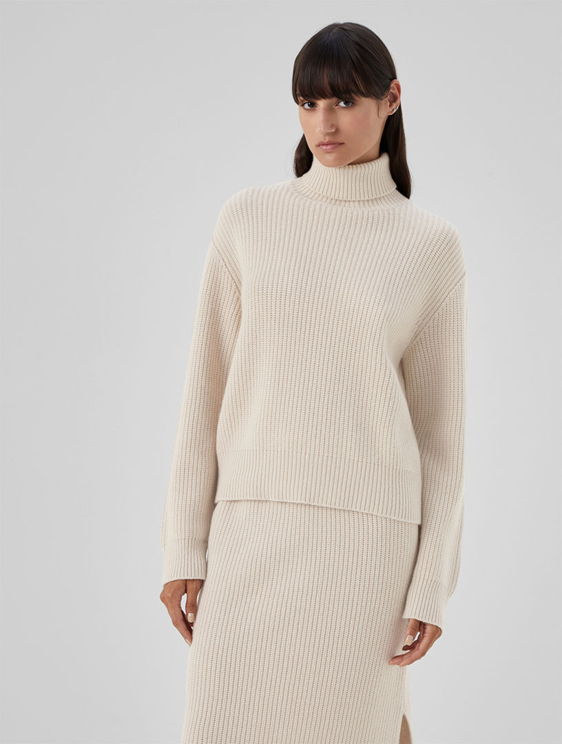 Cashmere Turtleneck Sweater