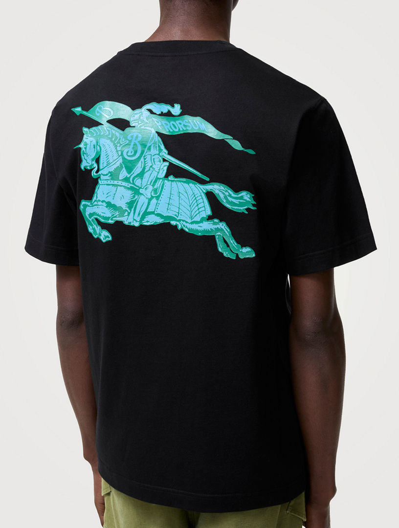 BURBERRY Heritage Logo Cotton T-shirt | Holt Renfrew