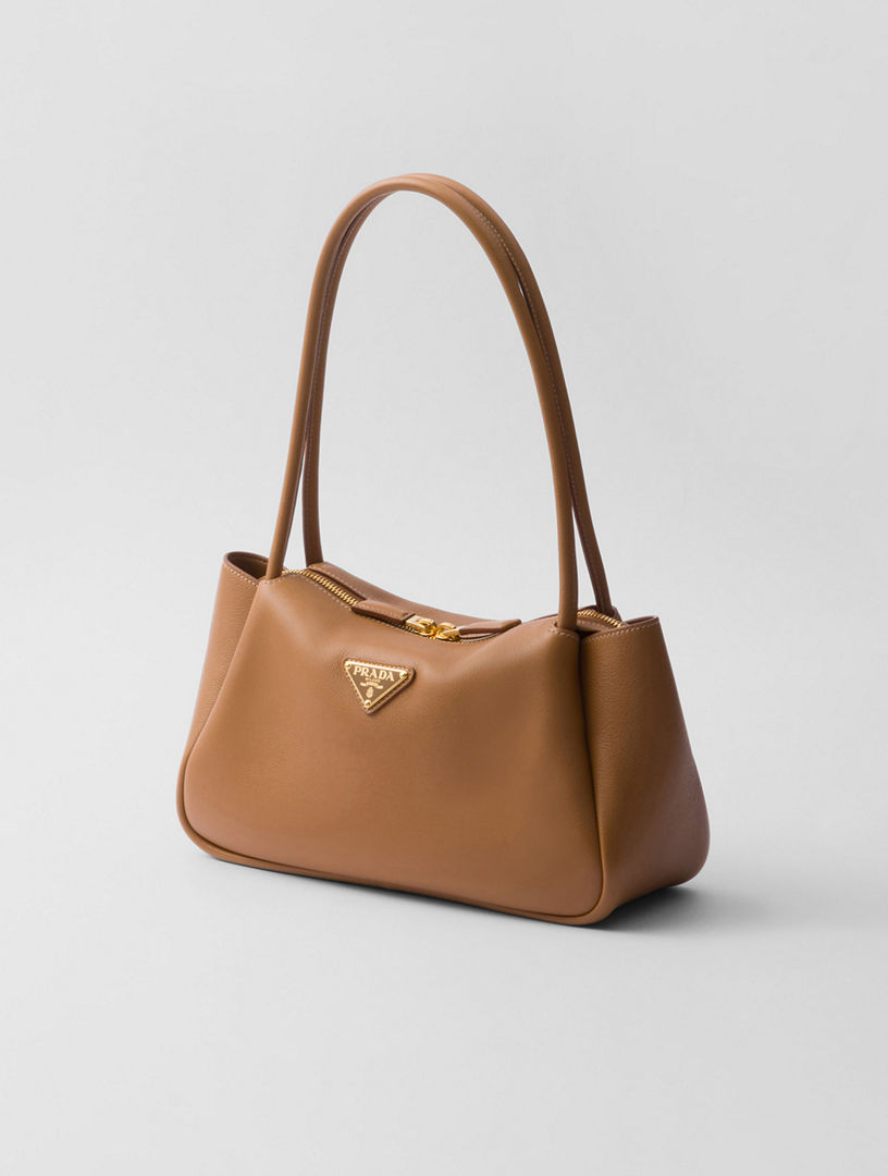 PRADA HANDOBAG 三角プレート レザー A4可ブラウン PRADA Prada Darling Medium Leather Shoulder Bag | Holt Renfrew