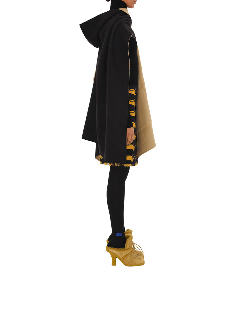 Ekd Cashmere Hooded Cape