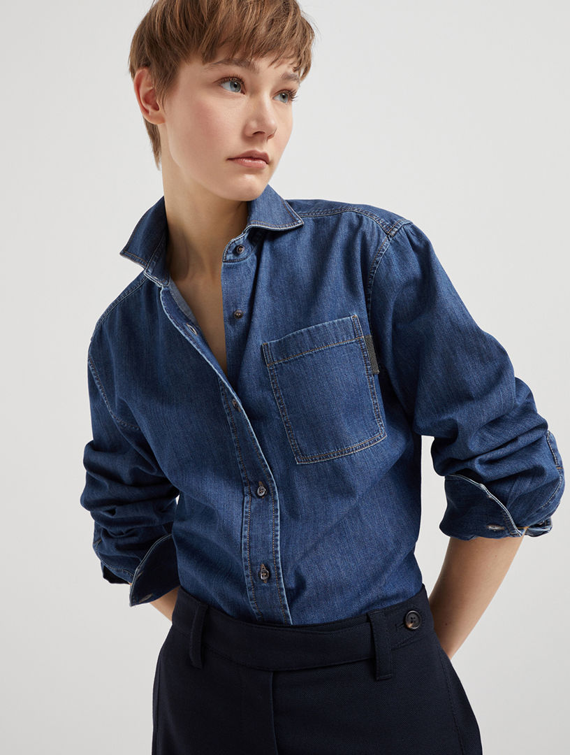 Lightweight Denim Shirt