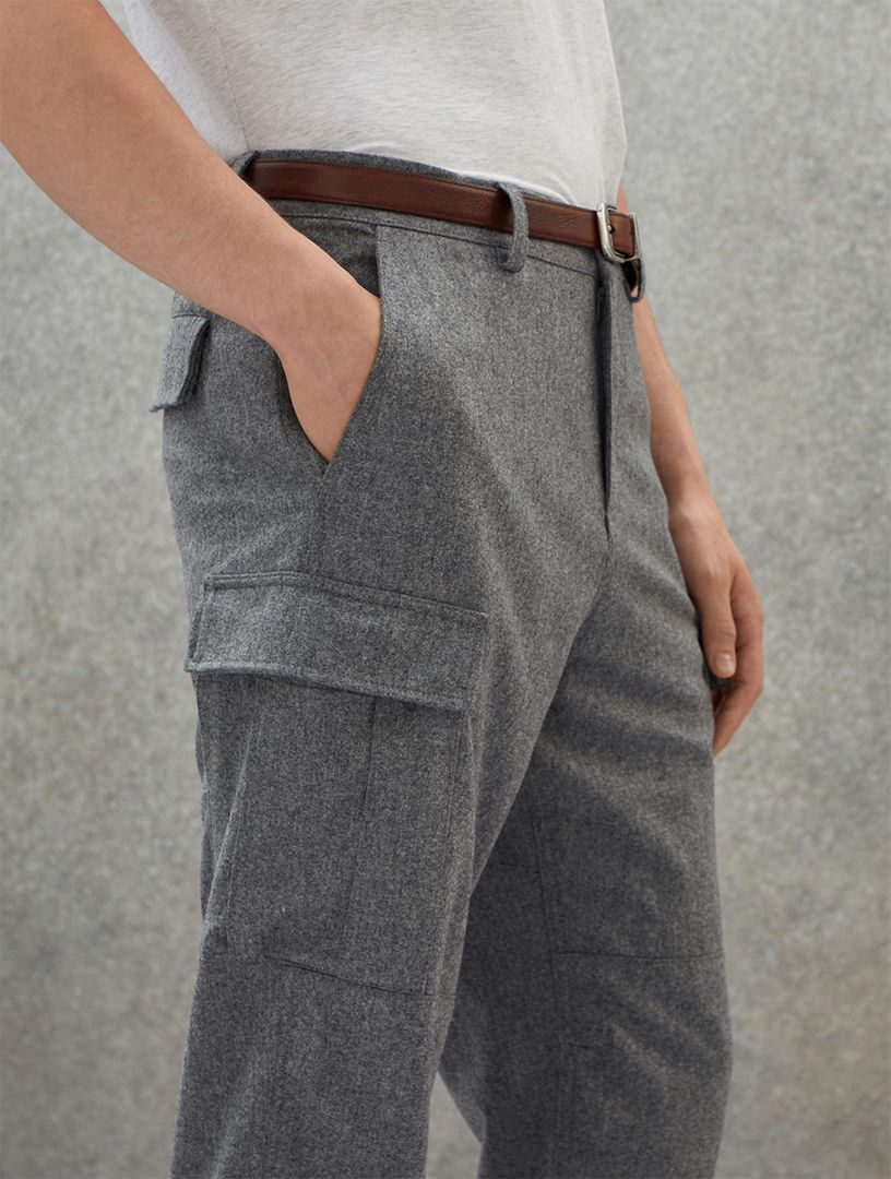 BRUNELLO CUCINELLI Trousers With Cargo Pockets | Holt Renfrew