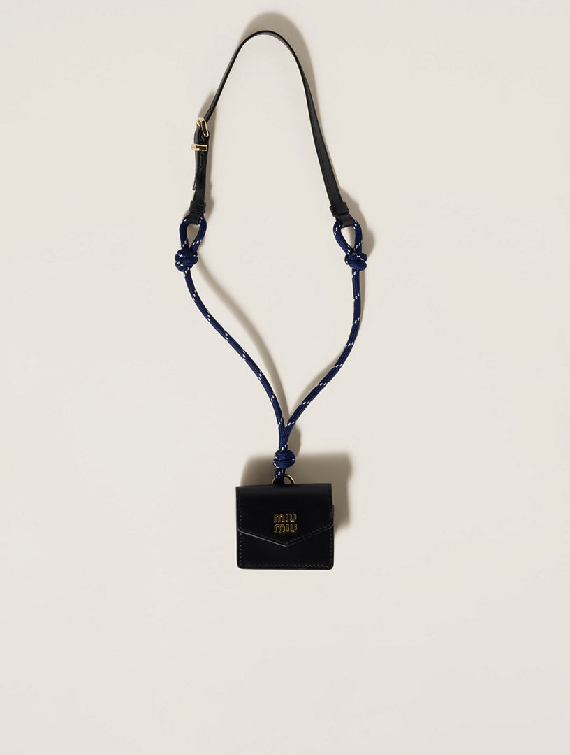 MIU MIU Leather And Cord Trick | Holt Renfrew