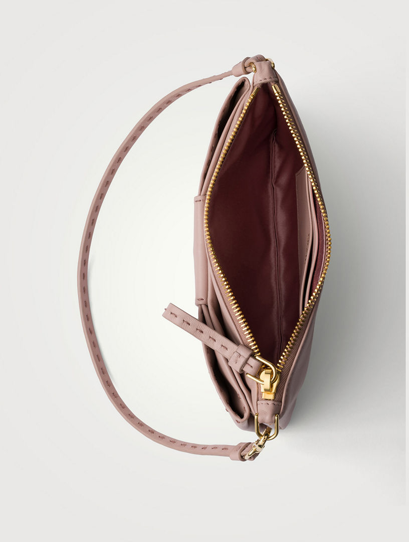 PRADA　A5サイズ ジッパーポーチ PRADA Nappa Leather Zipper Pouch | Holt Renfrew