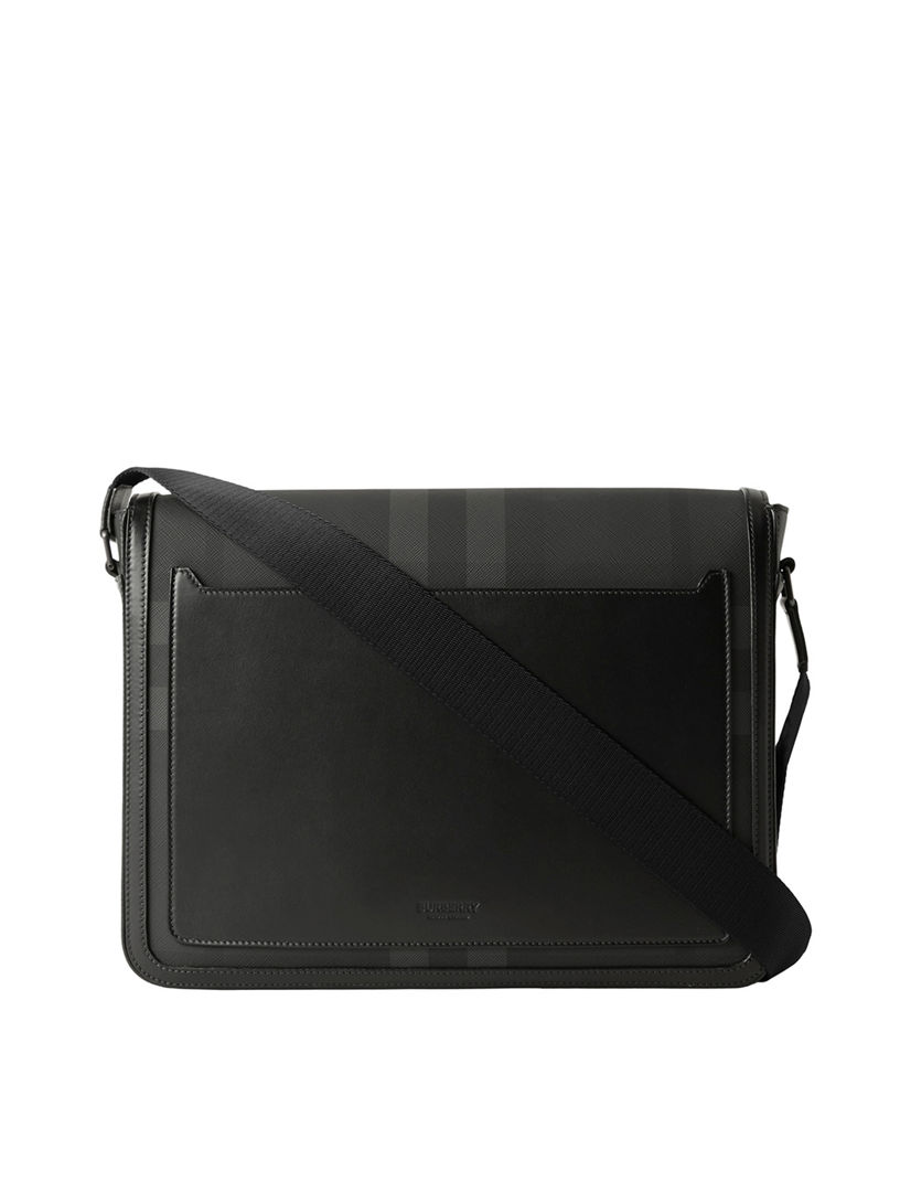 Burberry london check messenger bag best sale