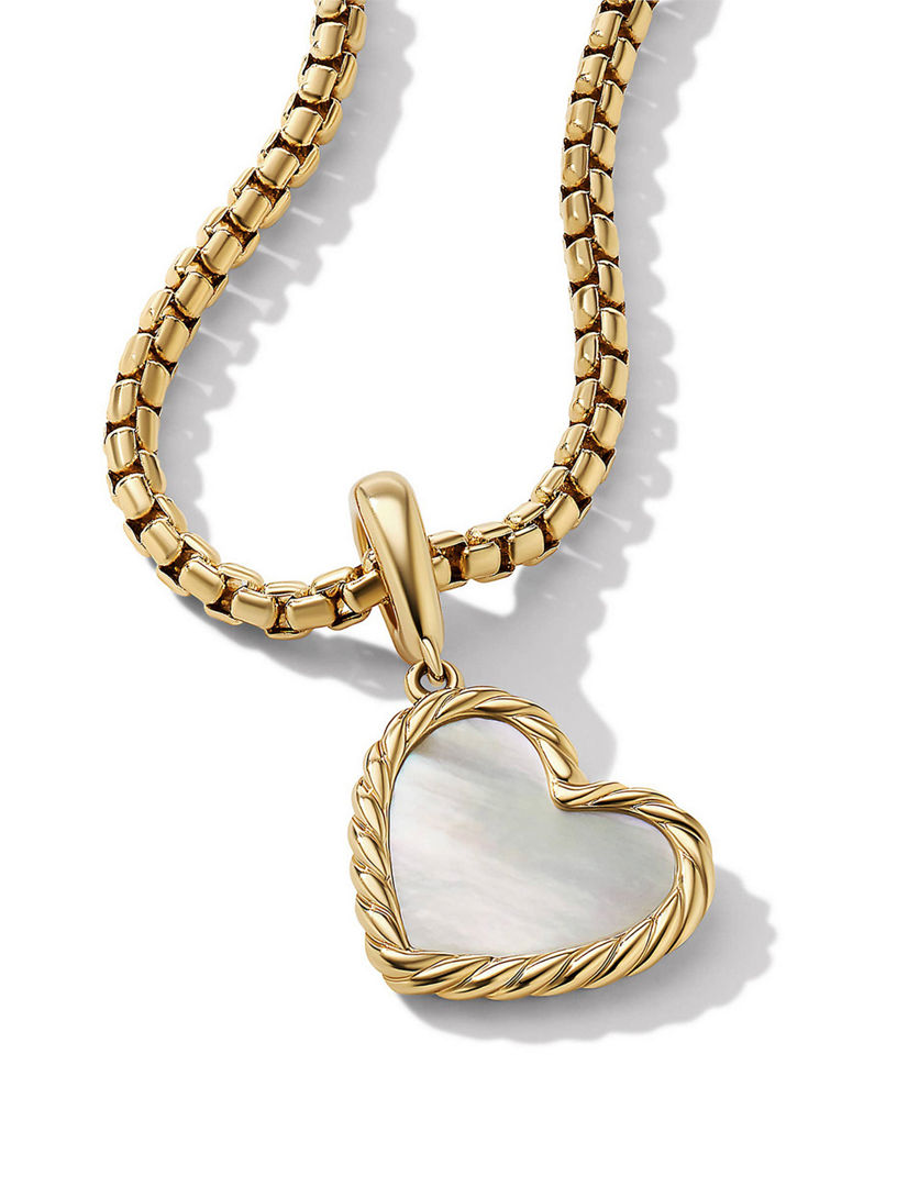 DAVID YURMAN Dy Elements® Heart Amulet In 18k Yellow Gold With