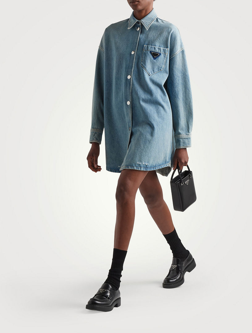 Oversized Organic Denim Shirt