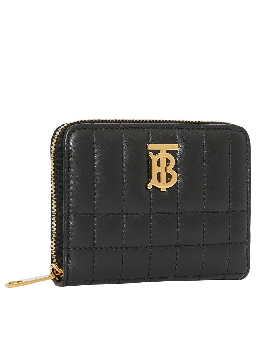 BURBERRY Quilted Leather Lola Zip Wallet | Holt Renfrew