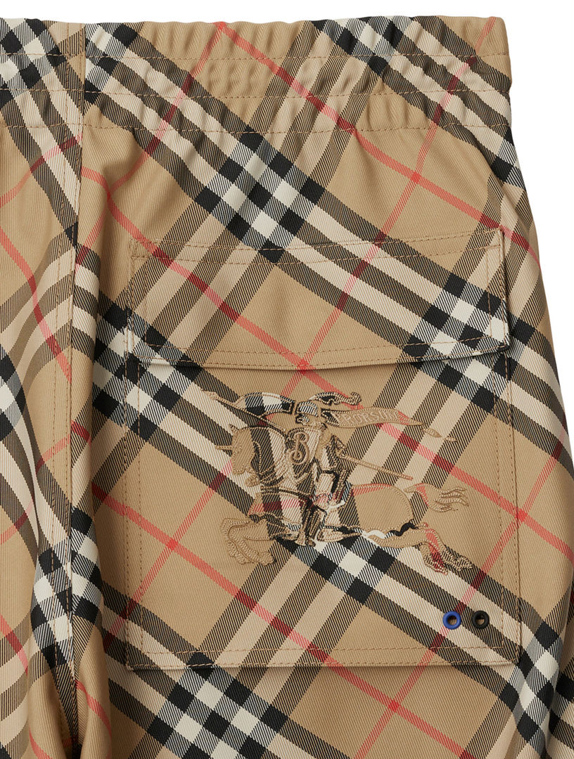 Check Twill Trousers