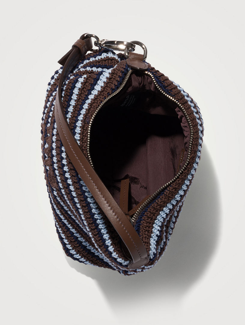 MIU MIU Crochet Pouch | Holt Renfrew